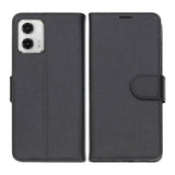 Motorola Moto G23 Fodral med Kortfack Svart