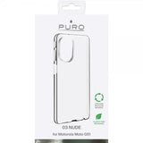 Puro Motorola Moto G51 Skal Nude Transparent