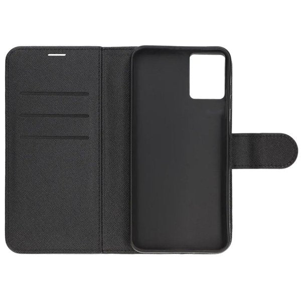 Motorola Moto G54 Fodral med Kortfack Svart