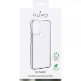Puro Motorola Moto G71 5G Skal Nude Transparent