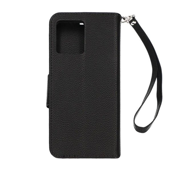 Motorola Moto G84 Fodral med Handrem Svart