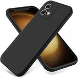 Motorola Moto G84 Skal med Strap Silikon Svart