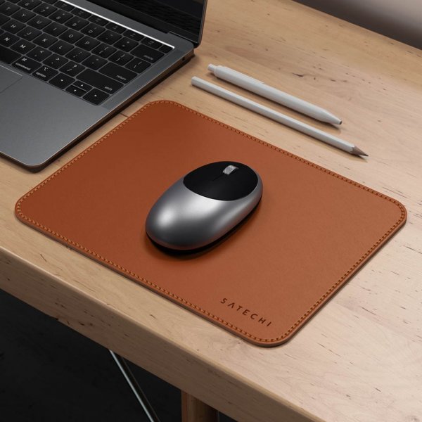 Satechi Eco-Leather Musmatta Svart