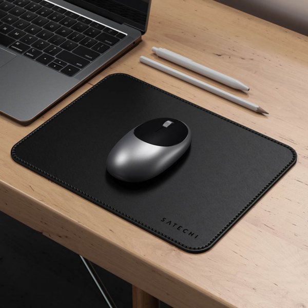 Satechi Eco-Leather Musmatta Svart