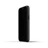 Mujjo iPhone 12 Mini Skal Full Leather Case Svart