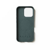 Mujjo iPhone 16 Pro Skal Full Leather Case Livid Green