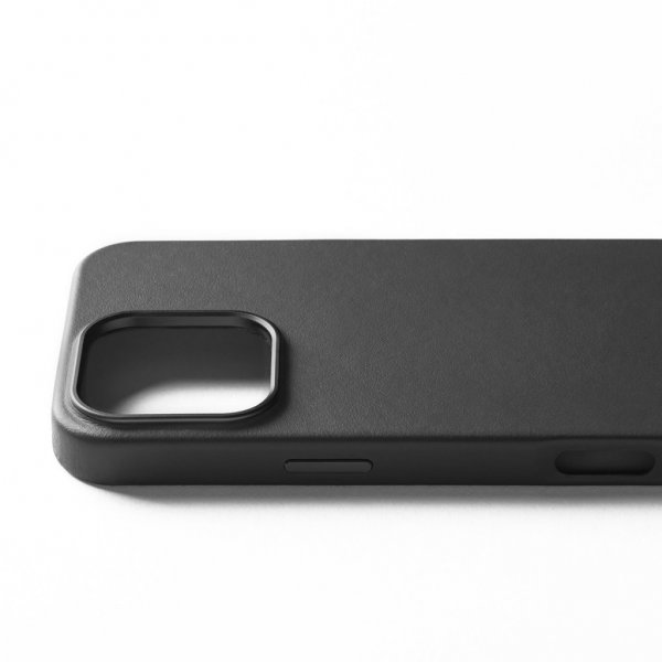 Mujjo iPhone 16 Pro Max Skal Full Leather Case Svart