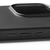 Mujjo iPhone 16 Pro Max Skal Full Leather Case Svart