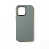 Mujjo iPhone 16 Pro Max Skal Full Leather Case Green Smoke