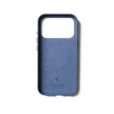 Mujjo iPhone 17 Pro Skal Full Leather Case MagSafe Monaco Blue