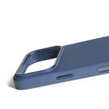 Mujjo iPhone 17 Pro Skal Full Leather Case MagSafe Monaco Blue