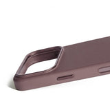 Mujjo iPhone 17 Pro Skal Full Leather Case MagSafe Bronze Red