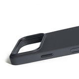 Mujjo iPhone 17 Pro Skal Full Leather Case MagSafe Basalt
