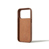 Mujjo iPhone 17 Pro Skal Full Leather Case MagSafe Tan