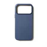 Mujjo iPhone 17 Pro Max Skal Full Leather Case MagSafe Monaco Blue