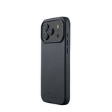 Mujjo iPhone 17 Pro Max Skal Full Leather Case MagSafe Basalt