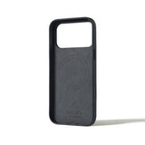 Mujjo iPhone 17 Pro Max Skal Full Leather Case MagSafe Basalt