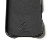 Mujjo iPhone Air Skal Full Leather Case MagSafe Svart