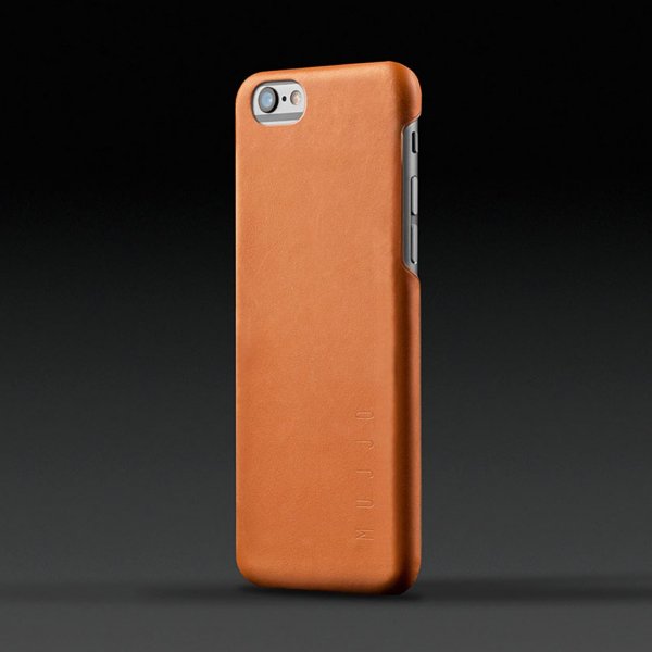 Mujjo iPhone 6/6S Skal Full Leather Case Tan