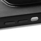 Mujjo iPhone 14 Skal Full Leather Case MagSafe Svart
