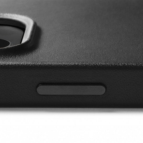 Mujjo iPhone 14 Skal Full Leather Case MagSafe Monaco Blue