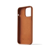 Mujjo iPhone 14 Pro Max Skal Full Leather Wallet Case Monaco Blue