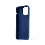 Mujjo iPhone 14 Pro Max Skal Full Leather Wallet Case Svart