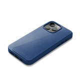Mujjo iPhone 14 Pro Max Skal Full Leather Wallet Case Svart