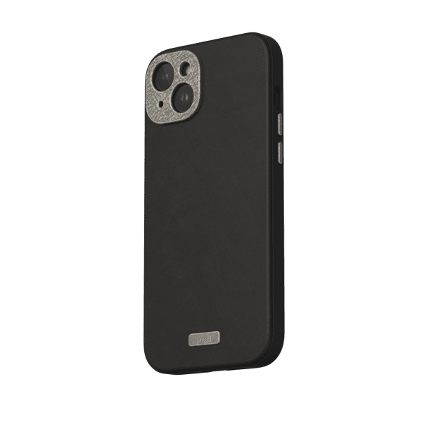 Moshi iPhone 15 Plus Skal Napa MagSafe Midnight Black