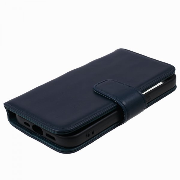 Nordic Covers iPhone 12/iPhone 12 Pro Fodral Essential Leather Heron Blue