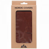 Nordic Covers iPhone 12/iPhone 12 Pro Fodral Essential Leather Maple Brown