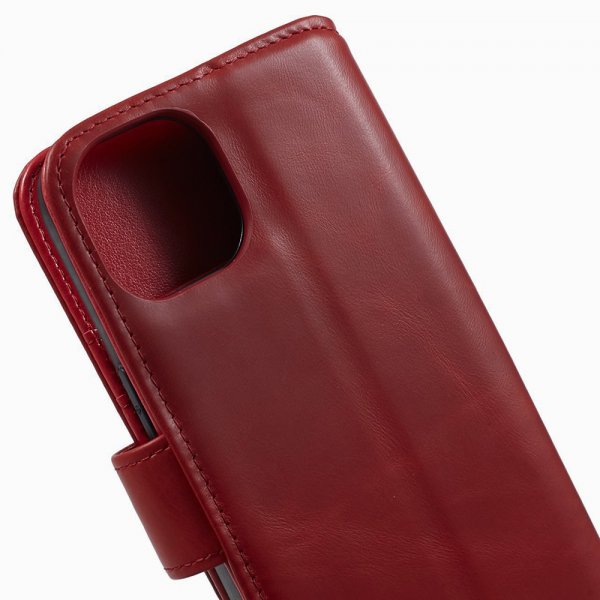 Nordic Covers iPhone 11 Fodral Essential Leather Poppy Red