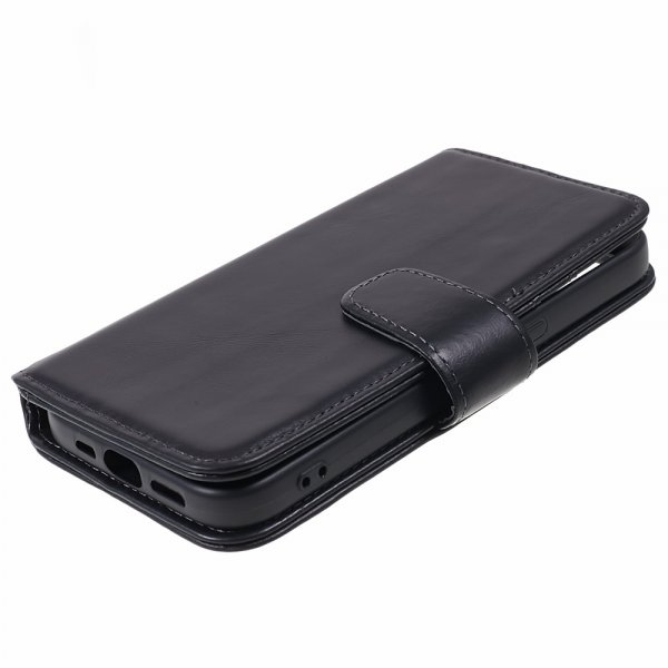 Nordic Covers iPhone 12/iPhone 12 Pro Fodral Essential Leather Raven Black