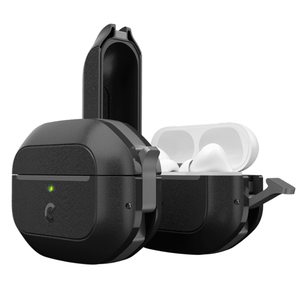KeyBudz AirPods Pro 2 Skal Element Series Carbon Black