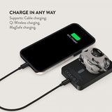 Burga Powerbank MagSafe 5000 mAh Next Mistake Metallgrå