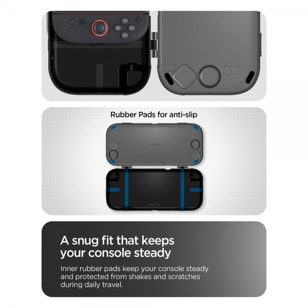 Spigen Nintendo Switch 2 Fodral Thin Fit 360 Svart