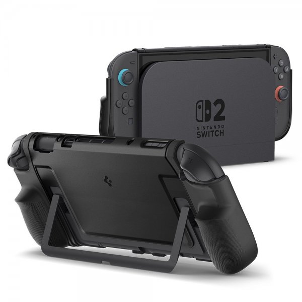 Spigen Nintendo Switch 2 Skal Dual Grip Svart