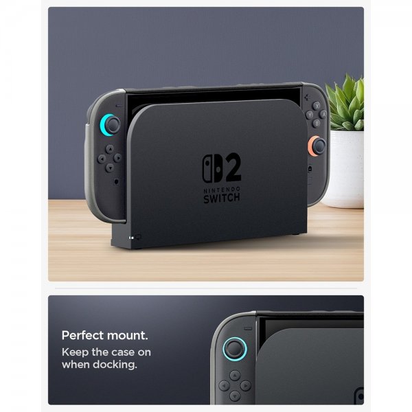 Spigen Nintendo Switch 2 Skal Nano Pop Black Sesame