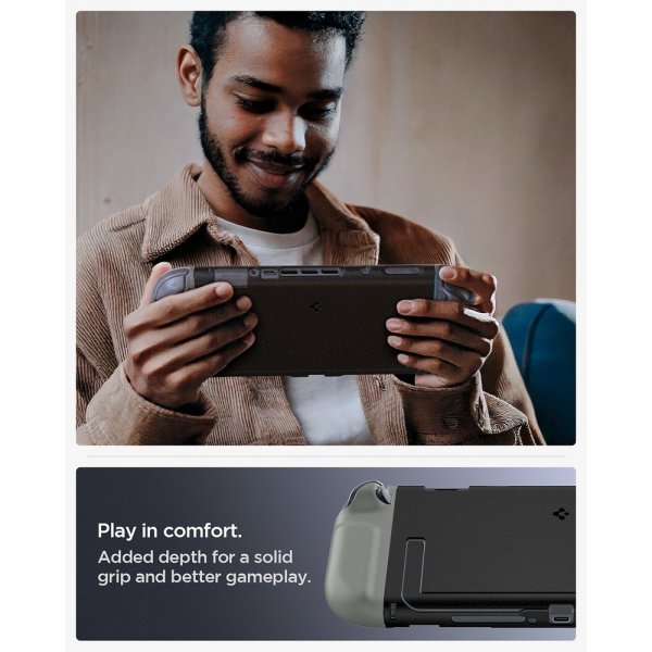 Spigen Nintendo Switch 2 Skal Nano Pop Black Sesame
