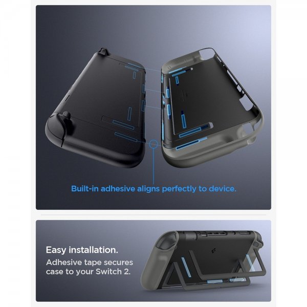 Spigen Nintendo Switch 2 Skal Nano Pop Black Sesame