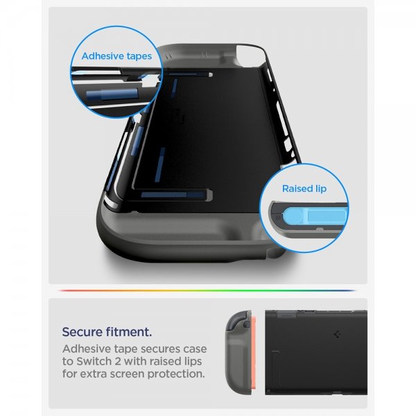 Spigen Nintendo Switch 2 Skal Nano Pop Black Sesame