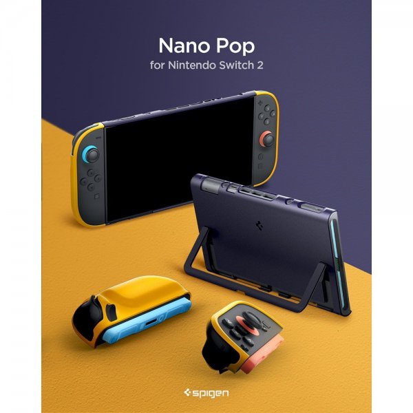 Spigen Nintendo Switch 2 Skal Nano Pop Blueberry Navy