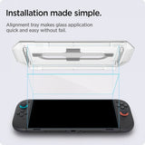 Spigen Nintendo Switch 2 Skärmskydd GLAS.tR EZ Fit 2-pack
