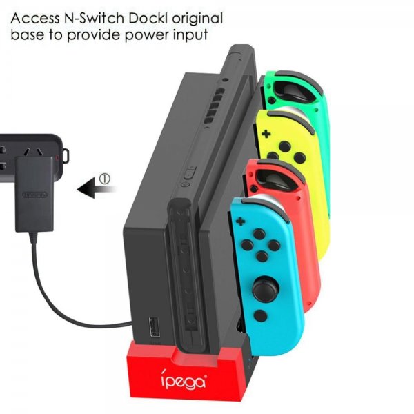 Ipega Nintendo Switch Laddadapter till Joy-Con