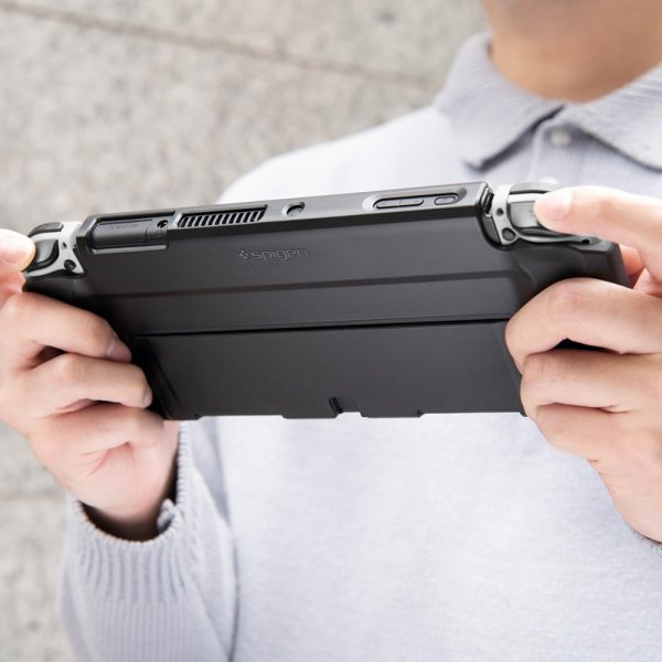 Spigen Nintendo Switch OLED Skal Thin Fit Svart