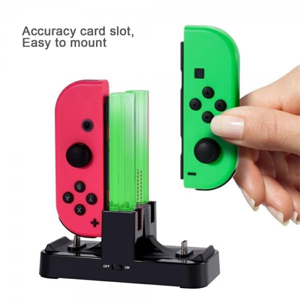 Dobe Nintendo Switch Spelkontroller Laddningsdocka