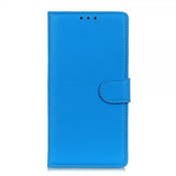 Nokia 2.4 Fodral Litchi Blå