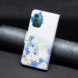 Nokia G11/G21 Fodral Motiv Fjärilar och Blommor