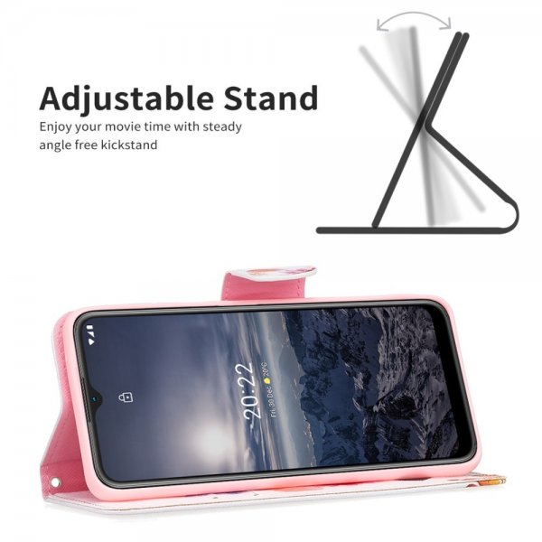 Nokia G11/G21 Fodral Motiv Två Fjärilar