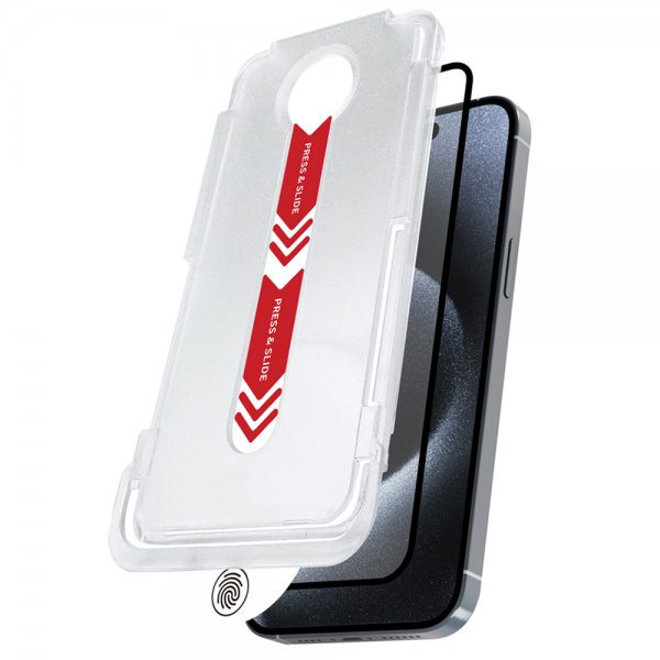 Nordic Covers iPhone 13/13 Pro/14/16e/17e Skärmskydd Glasberga EasyApply